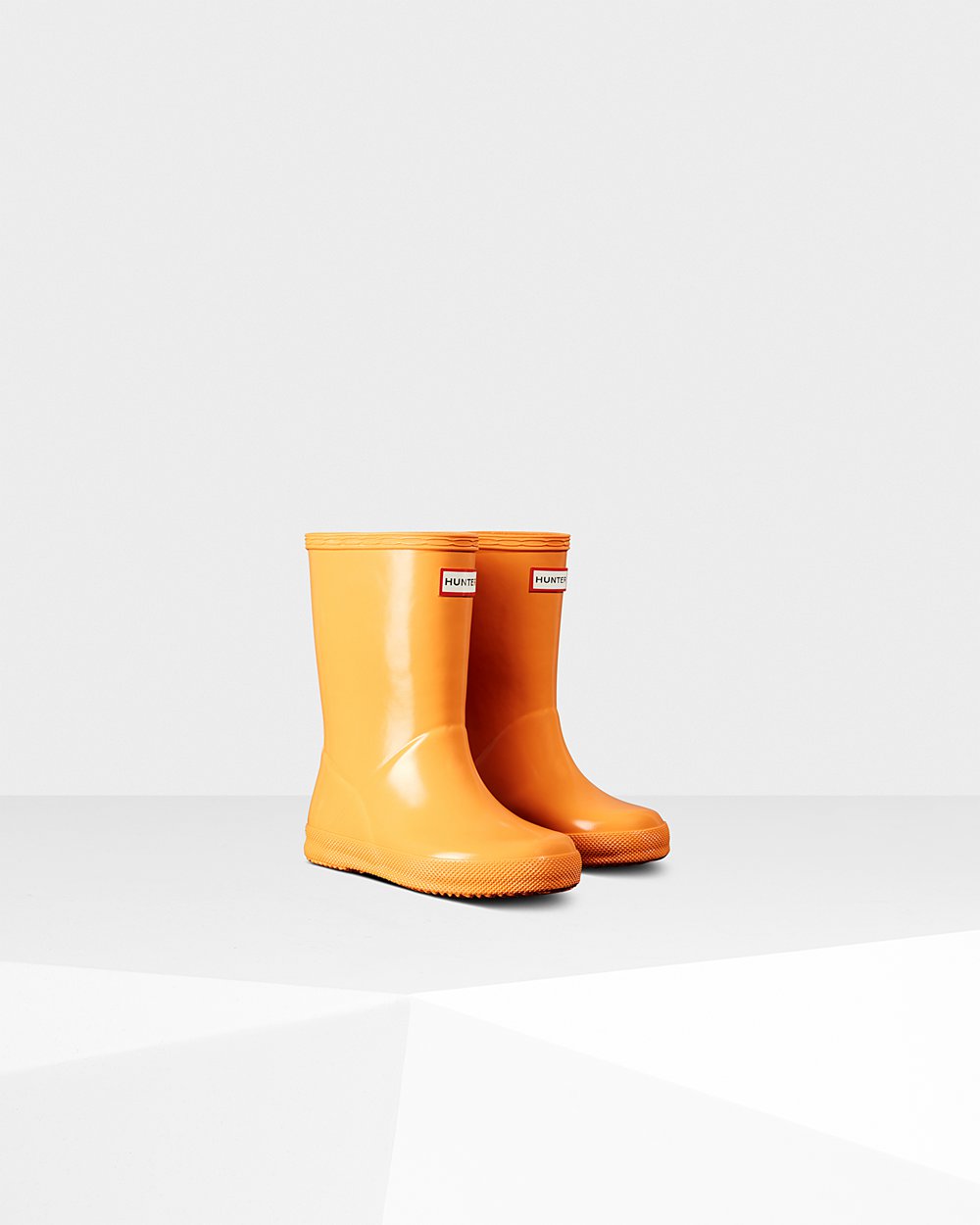 Galochas Hunter Criança Laranja - Original First Classic Gloss - 39GMQJTOK